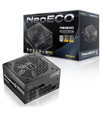 Amazon | ANTEC GSK1200 ATX3.1 PC電源ユニット 1200W PCIe 5.1対応